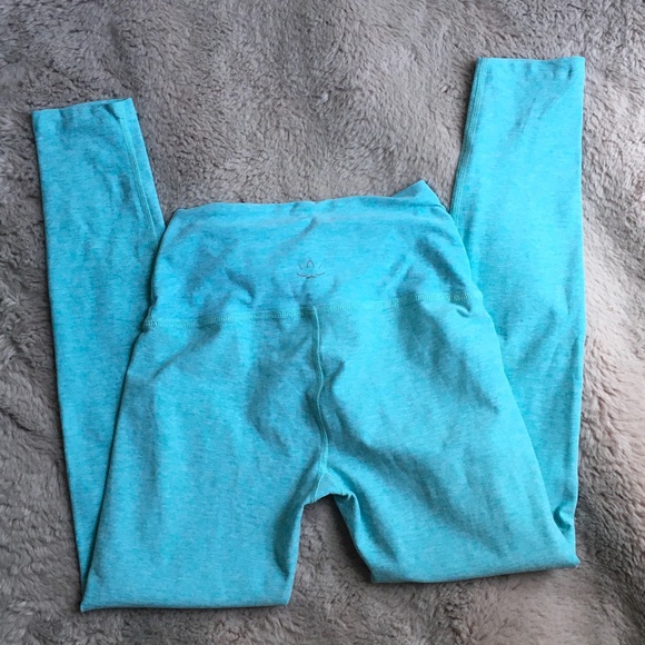 Beyond Yoga Pants - Beyond Yoga Lightweight Turquoise Leggings